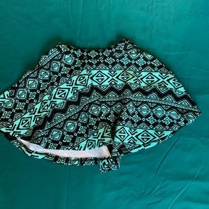 Girls teal skirt size 12